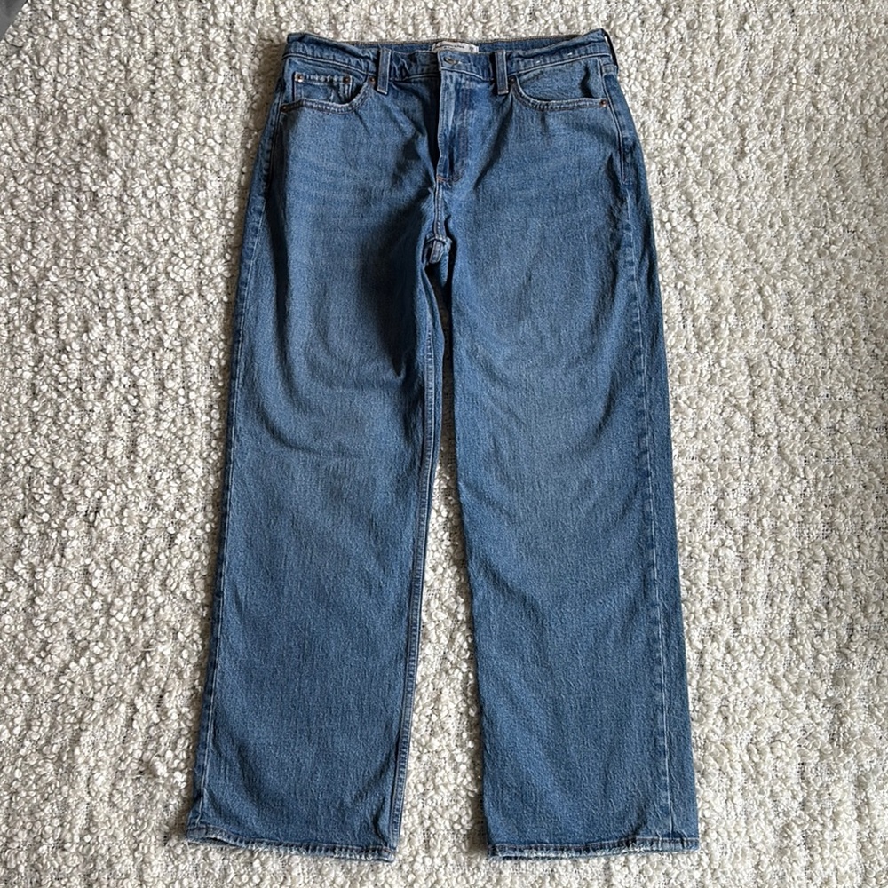 Abercrombie Baggy Wide Leg Jeans